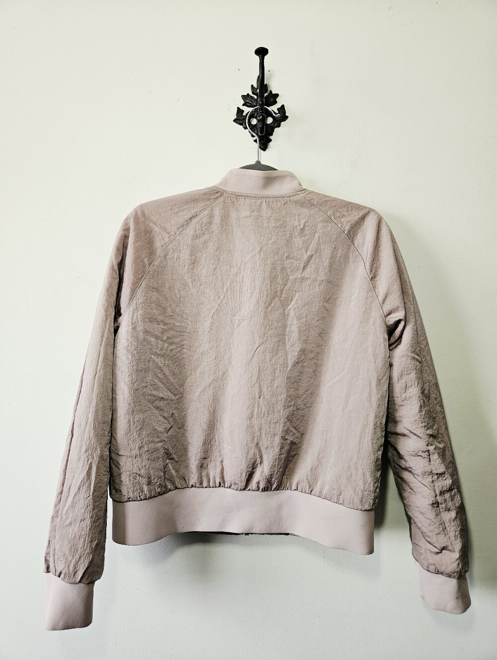 Lululemon Non-Stop Bomber *Reversible Size 10 Pink Fawn Puffer Jacket - Picture 3 of 10